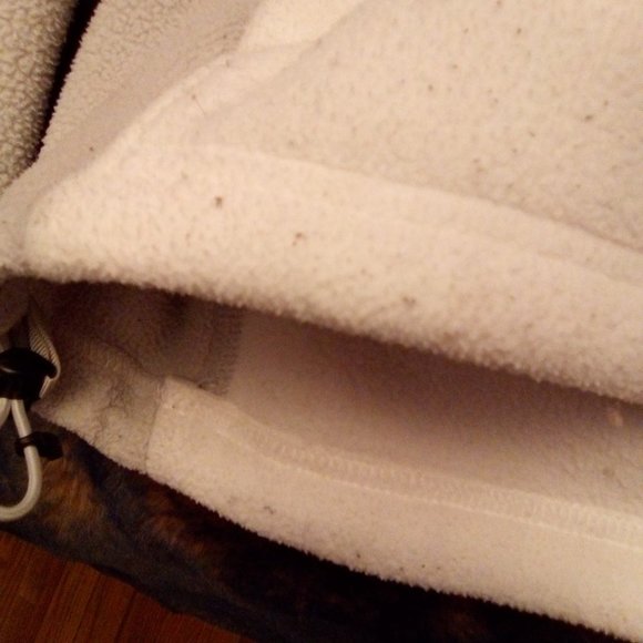 Ladies' The North Face Gray/White Denali Jacket Sz. S - Picture 6 of 6